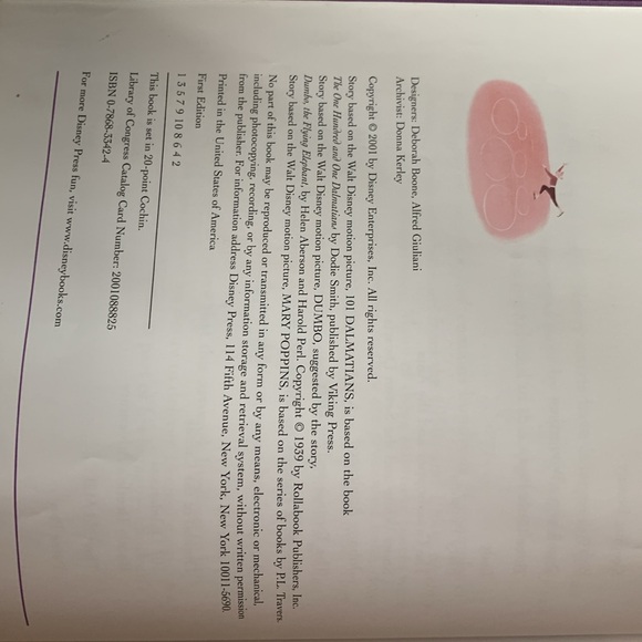 Walt Disney Classic Storybook 2001 - Picture 4 of 5